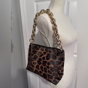 🔥🐆boutique leopard Print Purse (Adjustable clutch, handbag or shoulder bag)🔥